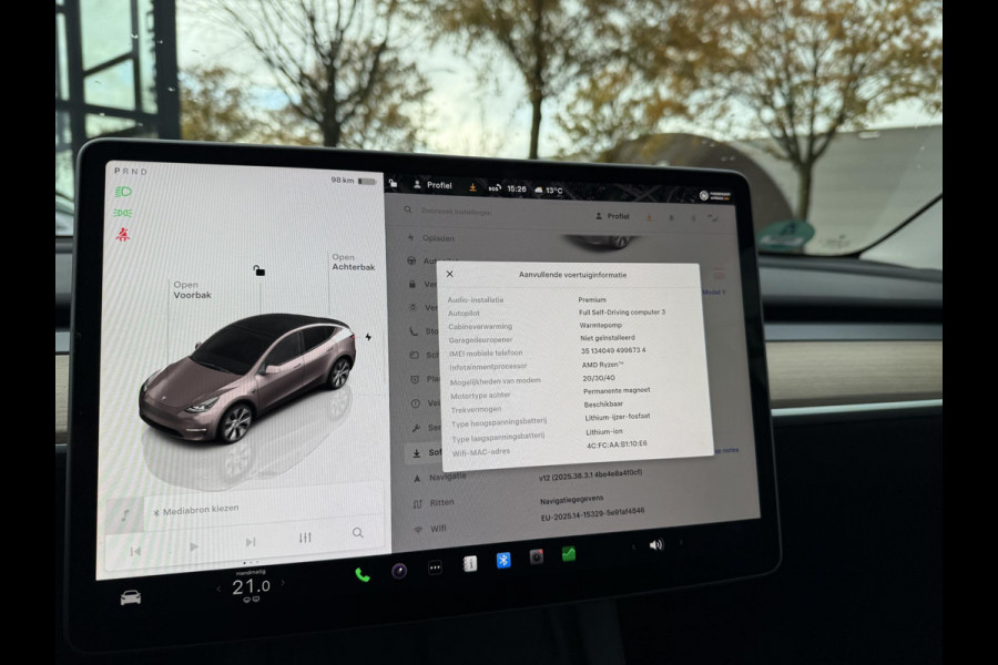 Tesla Model Y RWD 58 kWh AFNEEMBARE TREKHAAK| STOEL/ STUURVERW| AUTOPILOT| RIJKLAARPRIJS INCL. TESLA GARANTIE t/m 03-2027/80.000km accu en aandrijflijn t/m 03-2031/160.000km
