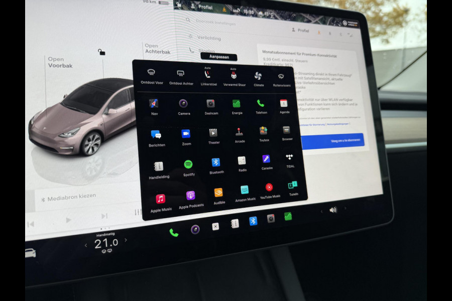 Tesla Model Y RWD 58 kWh AFNEEMBARE TREKHAAK| STOEL/ STUURVERW| AUTOPILOT| RIJKLAARPRIJS INCL. TESLA GARANTIE t/m 03-2027/80.000km accu en aandrijflijn t/m 03-2031/160.000km