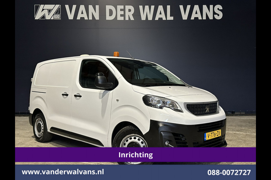 Peugeot Expert 2.0 BlueHDI 123pk L1H1 Inrichting Euro6 Airco | Omvormer | Camera | Apple Carplay | 2500kg Trekhaak Android Auto, Cruisecontrol, Parkeersensoren