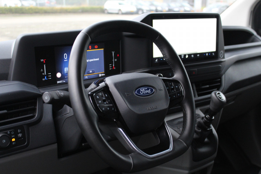 Ford Transit Custom 320 2.0-136 pk TDCI L1H1 Trend. Fabrieksgarantie tot 10-2028 ! Adapt. Cruise Cntrl, Navigatie, Camera, PDC V+A, Apple Carplay/Android auto, LED verl., Laadruimte bekleed, Bijrijdersbank, Spiegel-, stoel en voorraamverw. etc.