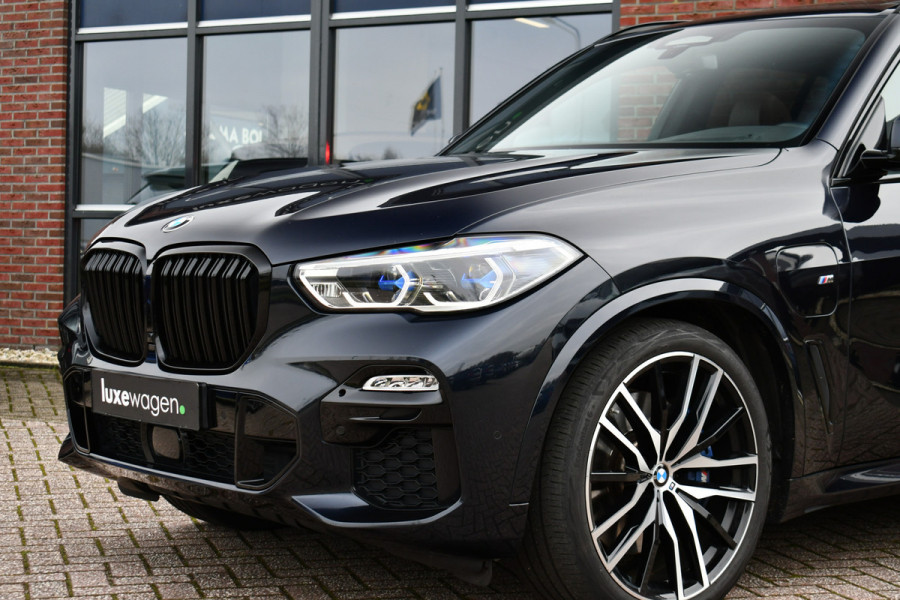 BMW X5 xDrive45e 394pk M-Sport Pano ACC Trekh HUD H/K 4wielbest 22inch