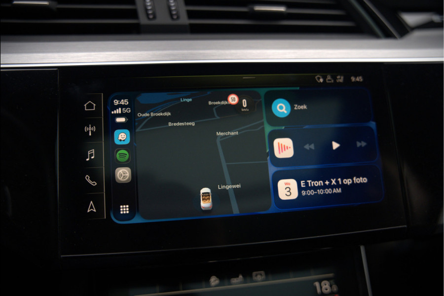 Audi e-tron Sportback 50 quattro S edition 71 kWh | S-Line | Panoramadak | Memory Seats | Luchtvering | Adaptive Cruise Control | Apple Carplay | Keyless | Matrix LED | Leder | Stoelverwarming | NAP |