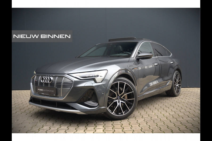 Audi e-tron Sportback 50 quattro S edition 71 kWh | S-Line | Panoramadak | Memory Seats | Luchtvering | Adaptive Cruise Control | Apple Carplay | Keyless | Matrix LED | Leder | Stoelverwarming | NAP |