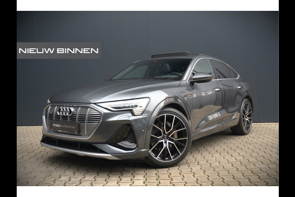 Audi e-tron Sportback 50 quattro S edition 71 kWh | S-Line | Panoramadak | Memory Seats | Luchtvering | Adaptive Cruise Control | Apple Carplay | Keyless | Matrix LED | Leder | Stoelverwarming | NAP |