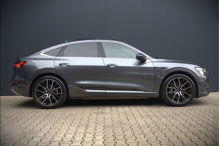 Audi e-tron Sportback 50 quattro S edition 71 kWh | S-Line | Panoramadak | Memory Seats | Luchtvering | Adaptive Cruise Control | Apple Carplay | Keyless | Matrix LED | Leder | Stoelverwarming | NAP |