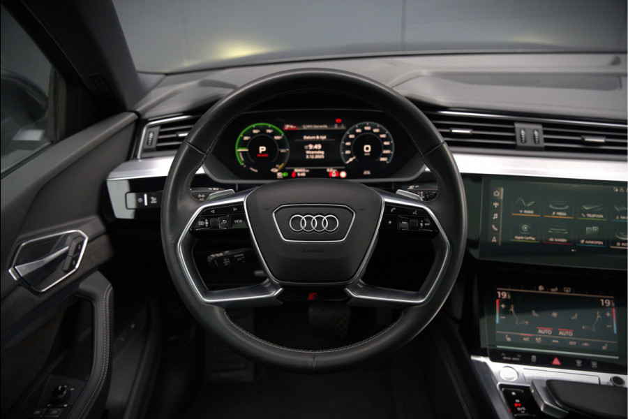 Audi e-tron Sportback 50 quattro S edition 71 kWh | S-Line | Panoramadak | Memory Seats | Luchtvering | Adaptive Cruise Control | Apple Carplay | Keyless | Matrix LED | Leder | Stoelverwarming | NAP |