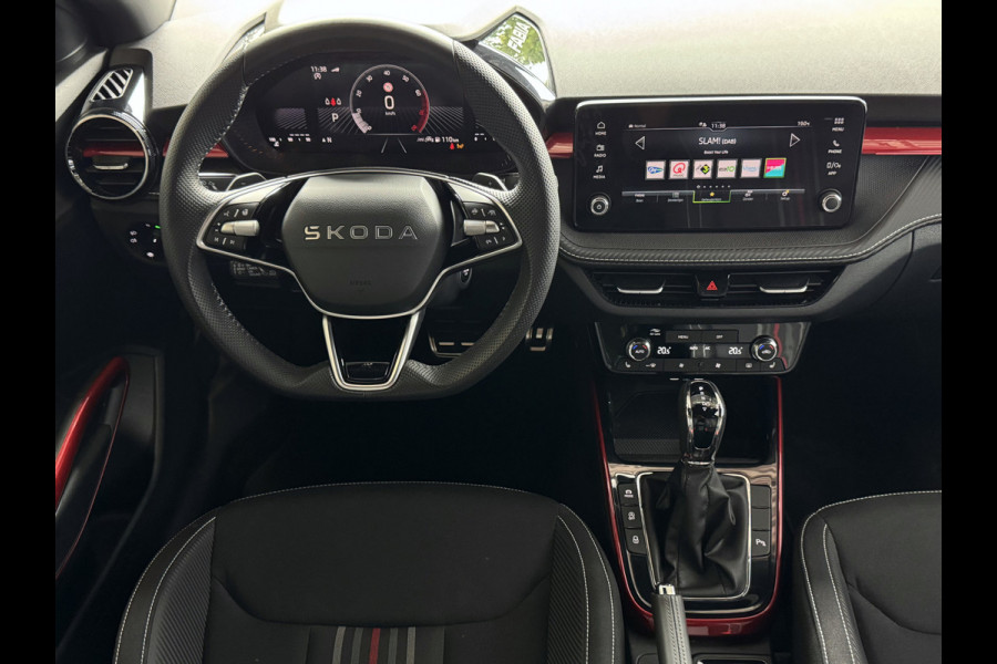 Škoda Fabia 1.0 TSI 116PK MONTE CARLO BLACK CAMERA LED STOEL/STUUR VERW ADAP, CRUISE VIC.COCKPIT 03/2025