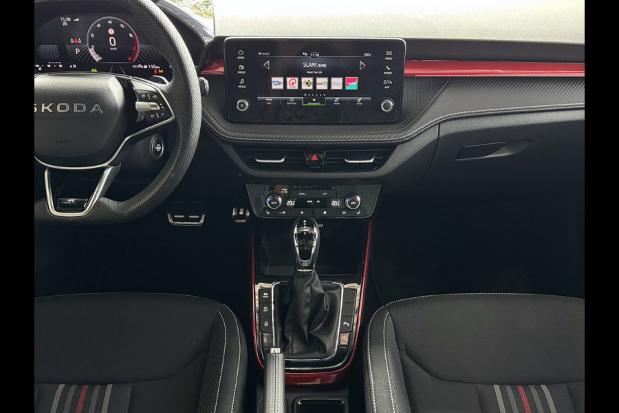 Škoda Fabia 1.0 TSI 116PK MONTE CARLO BLACK CAMERA LED STOEL/STUUR VERW ADAP, CRUISE VIC.COCKPIT 03/2025