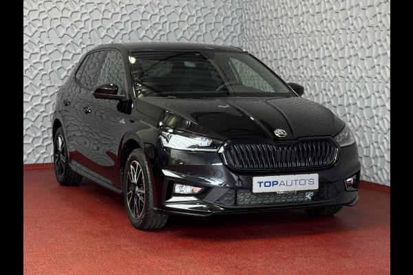 Škoda Fabia 1.0 TSI 116PK MONTE CARLO BLACK CAMERA LED STOEL/STUUR VERW ADAP, CRUISE VIC.COCKPIT 03/2025