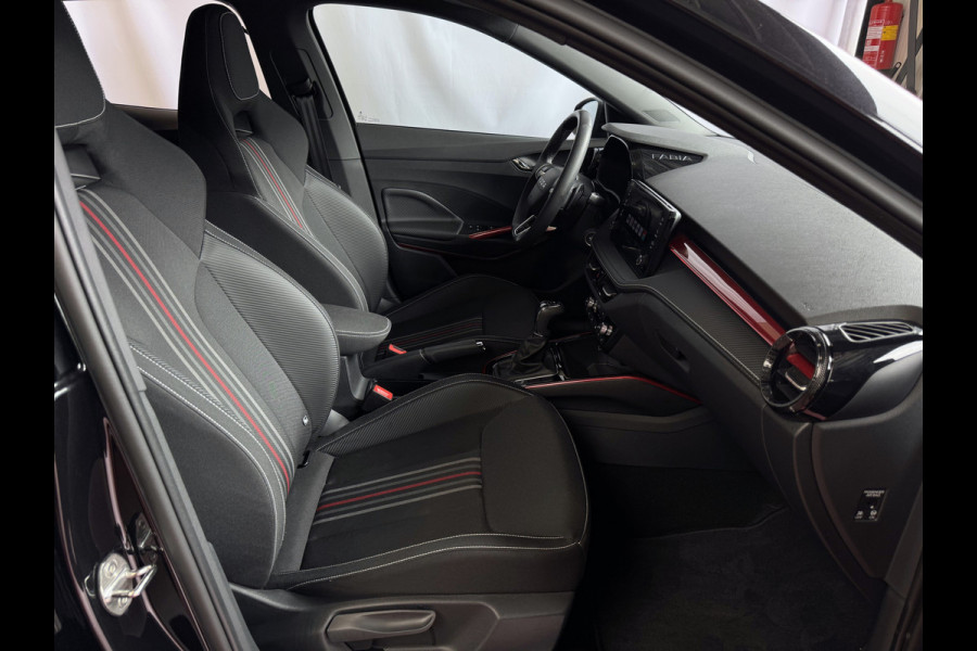 Škoda Fabia 1.0 TSI 116PK MONTE CARLO BLACK CAMERA LED STOEL/STUUR VERW ADAP, CRUISE VIC.COCKPIT 03/2025