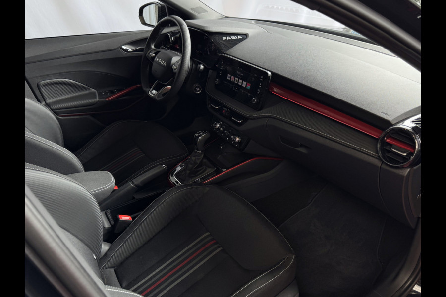 Škoda Fabia 1.0 TSI 116PK MONTE CARLO BLACK CAMERA LED STOEL/STUUR VERW ADAP, CRUISE VIC.COCKPIT 03/2025