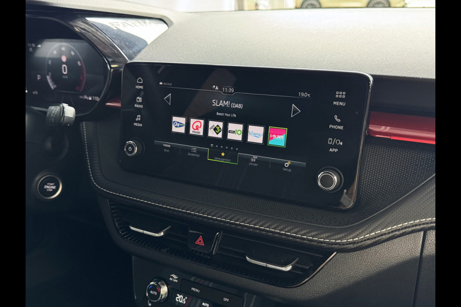 Škoda Fabia 1.0 TSI 116PK MONTE CARLO BLACK CAMERA LED STOEL/STUUR VERW ADAP, CRUISE VIC.COCKPIT 03/2025