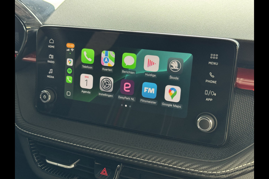 Škoda Fabia 1.0 TSI 116PK MONTE CARLO BLACK CAMERA LED STOEL/STUUR VERW ADAP, CRUISE VIC.COCKPIT 03/2025