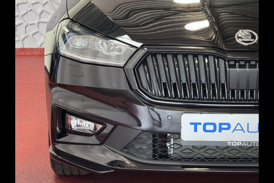 Škoda Fabia 1.0 TSI 116PK MONTE CARLO BLACK CAMERA LED STOEL/STUUR VERW ADAP, CRUISE VIC.COCKPIT 03/2025