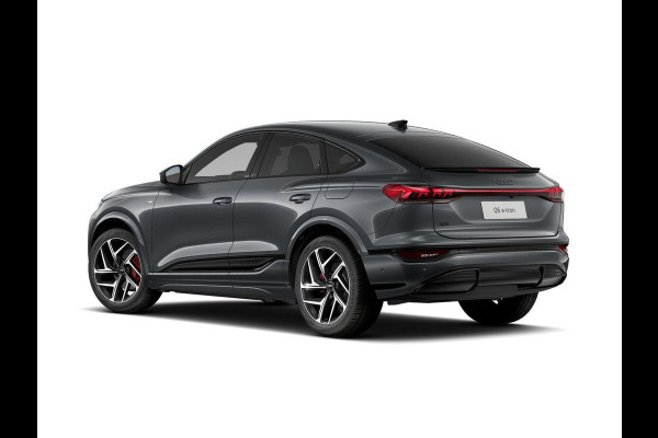 Audi Q6 Sportback e-tron S edition perf 100Kwh 306 pk Sportback | Techniek pakket pro | Lederen bekleding | Rode remzadels | Privacy glas |