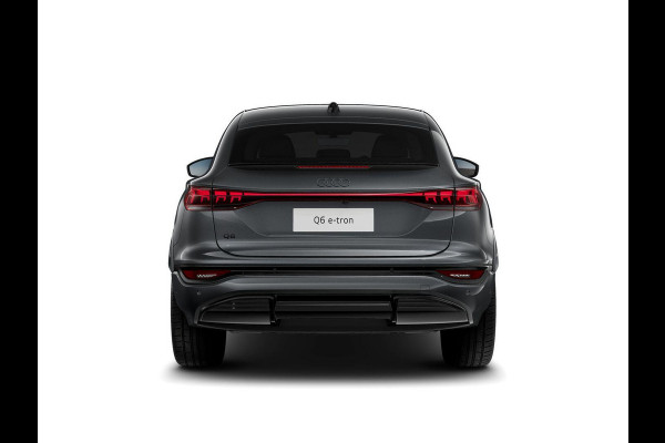 Audi Q6 Sportback e-tron S edition perf 100Kwh 306 pk Sportback | Techniek pakket pro | Lederen bekleding | Rode remzadels | Privacy glas |