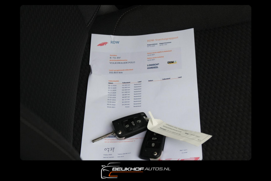 Volkswagen Polo 1.0 TSI Carplay Navi Parkeersensoren Cruise