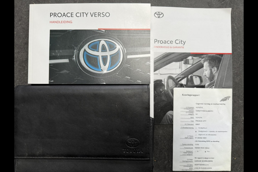 Toyota PROACE CITY 1.5 D-4D / Airco / Cruise Control / BlueTooth (handsfree) / Betonplex Laadvloer incl. Vloerschelp