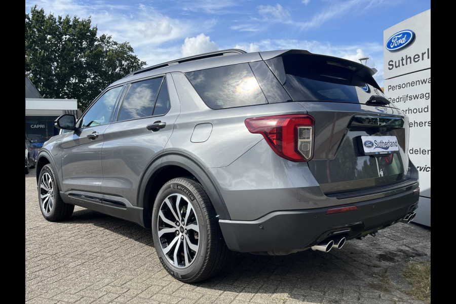 Ford Explorer 3.0 V6 EcoBoost PHEV ST-Line 457pk | Full LED | Adaptieve Cruise | Panorama Dak | Trekhaak afneembaar | 2.500kg Trekgewicht | Verlengde fabrieks garantie tot 09-2028