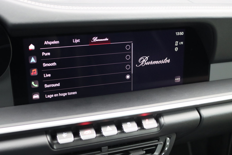 Porsche 911 992 Cabrio 3.8 Turbo S | Keramisch | Vierwielbesturing | Burmester High End | Adaptive Cruise Control | Liftsysteem | Sport Chrono | 18-wegs Memory | PASM | Sportuitlaat |