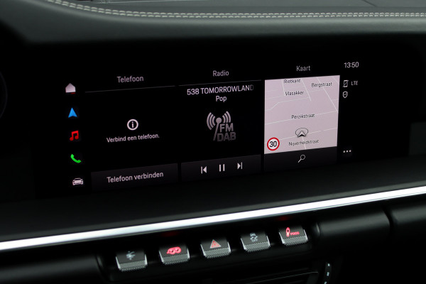 Porsche 911 992 Cabrio 3.8 Turbo S | Keramisch | Vierwielbesturing | Burmester High End | Adaptive Cruise Control | Liftsysteem | Sport Chrono | 18-wegs Memory | PASM | Sportuitlaat |