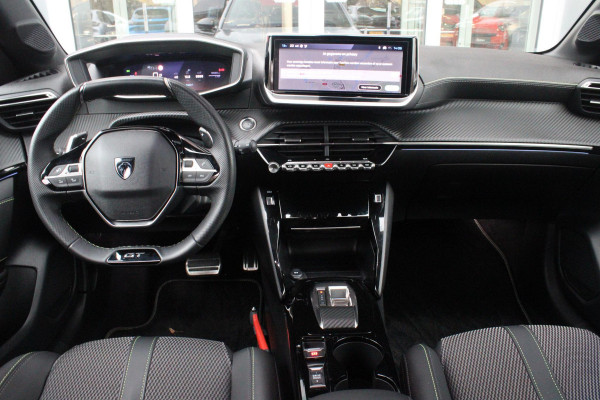 Peugeot 208 1.2 Hybrid 145PK e-DCS6 GT | NAVIGATIE | DRAADLOZE APPLE CARPLAY/ANDROID AUTO | CAMERA VOOR + ACHTER | FULL LED KOPLAMPEN | LICHTMETALEN VELGEN 17" | DODEHOEK DETECTIE | DRAADLOZE TELEFOONLADER | KEYLESS ENTRY/START | DAB+ RADIO | ADAPTIVE CRUISE CONTROL |