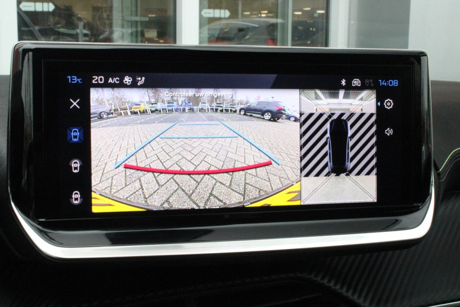 Peugeot 208 1.2 Hybrid 145PK e-DCS6 GT | NAVIGATIE | DRAADLOZE APPLE CARPLAY/ANDROID AUTO | CAMERA VOOR + ACHTER | FULL LED KOPLAMPEN | LICHTMETALEN VELGEN 17" | DODEHOEK DETECTIE | DRAADLOZE TELEFOONLADER | KEYLESS ENTRY/START | DAB+ RADIO | ADAPTIVE CRUISE CONTROL |