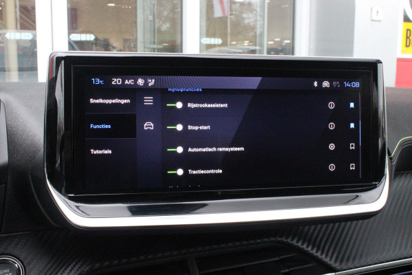 Peugeot 208 1.2 Hybrid 145PK e-DCS6 GT | NAVIGATIE | DRAADLOZE APPLE CARPLAY/ANDROID AUTO | CAMERA VOOR + ACHTER | FULL LED KOPLAMPEN | LICHTMETALEN VELGEN 17" | DODEHOEK DETECTIE | DRAADLOZE TELEFOONLADER | KEYLESS ENTRY/START | DAB+ RADIO | ADAPTIVE CRUISE CONTROL |