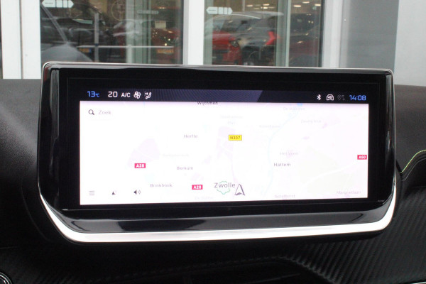 Peugeot 208 1.2 Hybrid 145PK e-DCS6 GT | NAVIGATIE | DRAADLOZE APPLE CARPLAY/ANDROID AUTO | CAMERA VOOR + ACHTER | FULL LED KOPLAMPEN | LICHTMETALEN VELGEN 17" | DODEHOEK DETECTIE | DRAADLOZE TELEFOONLADER | KEYLESS ENTRY/START | DAB+ RADIO | ADAPTIVE CRUISE CONTROL |