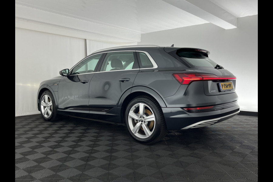Audi e-tron 55 quattro Advanced edition Plus 95 kWh [3-Fase] {SOH-93%} (INCL-BTW) Aut.*LEATHER | ADAPTIVE-CRUISE | FULL-LED | DIGI-COCKPIT | KEYLESS | MEMORY-PACK | CAMERA | NAVI-FULLMAP | SHIFT-PADDLES | DAB+ | HEATED-COMFORTSEATS | DRIVE-SELECT | 20''AL
