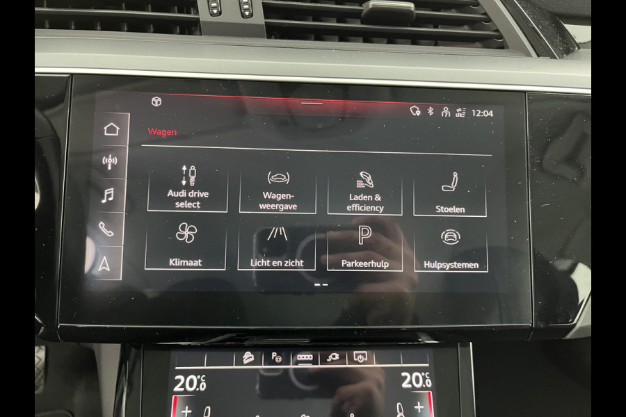 Audi e-tron 55 quattro Advanced edition Plus 95 kWh [3-Fase] {SOH-93%} (INCL-BTW) Aut.*LEATHER | ADAPTIVE-CRUISE | FULL-LED | DIGI-COCKPIT | KEYLESS | MEMORY-PACK | CAMERA | NAVI-FULLMAP | SHIFT-PADDLES | DAB+ | HEATED-COMFORTSEATS | DRIVE-SELECT | 20''AL