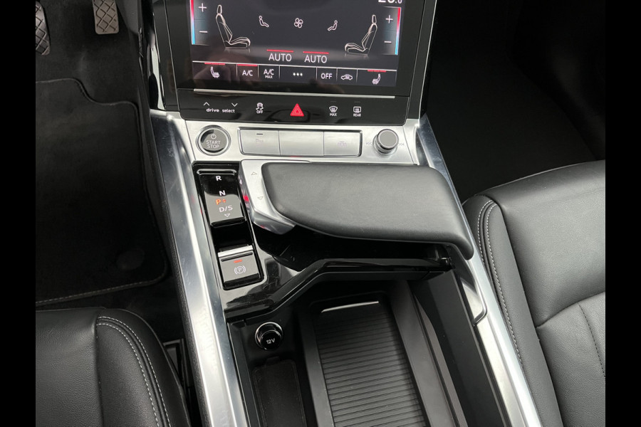 Audi e-tron 55 quattro Advanced edition Plus 95 kWh [3-Fase] {SOH-93%} (INCL-BTW) Aut.*LEATHER | ADAPTIVE-CRUISE | FULL-LED | DIGI-COCKPIT | KEYLESS | MEMORY-PACK | CAMERA | NAVI-FULLMAP | SHIFT-PADDLES | DAB+ | HEATED-COMFORTSEATS | DRIVE-SELECT | 20''AL