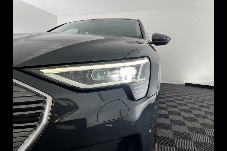 Audi e-tron 55 quattro Advanced edition Plus 95 kWh [3-Fase] {SOH-93%} (INCL-BTW) Aut.*LEATHER | ADAPTIVE-CRUISE | FULL-LED | DIGI-COCKPIT | KEYLESS | MEMORY-PACK | CAMERA | NAVI-FULLMAP | SHIFT-PADDLES | DAB+ | HEATED-COMFORTSEATS | DRIVE-SELECT | 20''AL