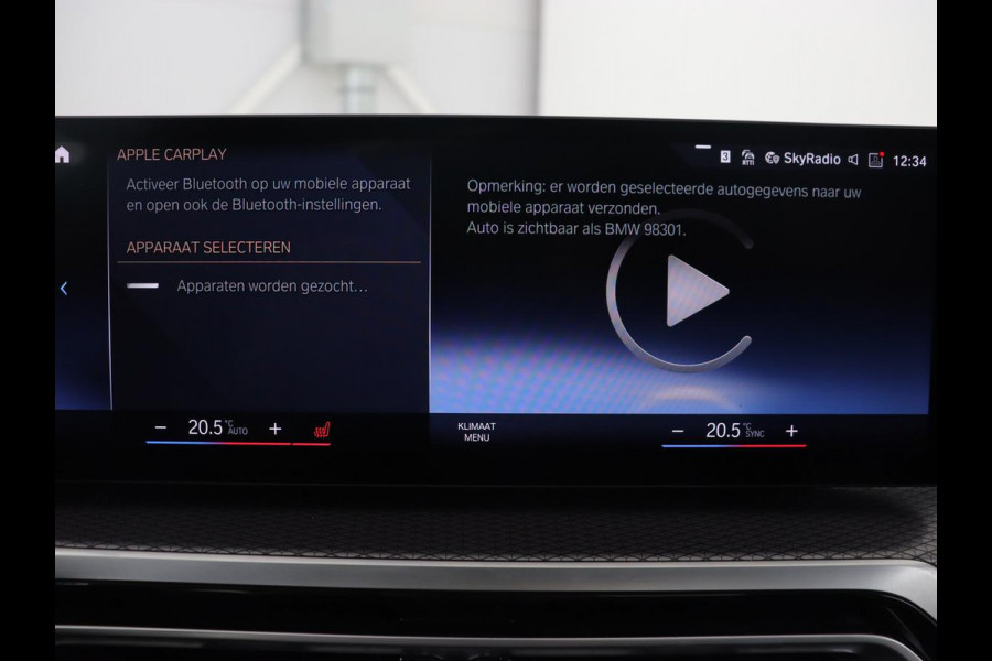 BMW 3-serie 320e M Sport | Panoramadak | Trekhaak | Stoelverwarming | Carplay | Sportstoelen | Leder/Alcantara | Navigatie | Widescreen Display | Sfeerverlichting | Parkeerhulp | PHEV | Plug In