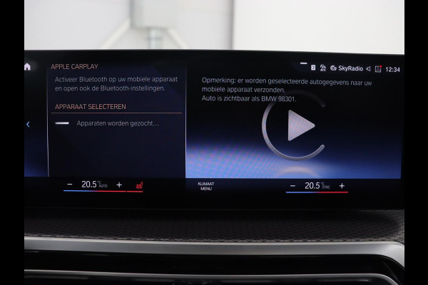 BMW 3-serie 320e M Sport | Panoramadak | Trekhaak | Stoelverwarming | Carplay | Sportstoelen | Leder/Alcantara | Navigatie | Widescreen Display | Sfeerverlichting | Parkeerhulp | PHEV | Plug In