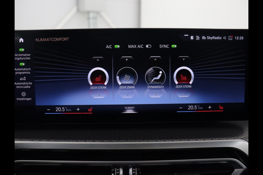 BMW 3-serie 320e M Sport | Panoramadak | Trekhaak | Stoelverwarming | Carplay | Sportstoelen | Leder/Alcantara | Navigatie | Widescreen Display | Sfeerverlichting | Parkeerhulp | PHEV | Plug In