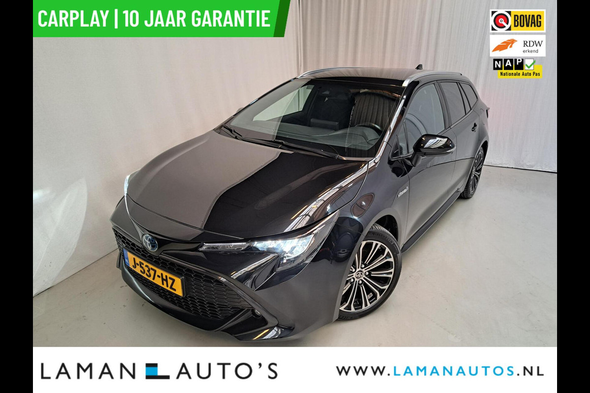 Toyota Corolla Touring Sports 1.8 Hybrid 122pk Business Plus | CarPlay ECC Navi 17" LMV LED ACC Camera Metallic | Hybrid Voorschoten