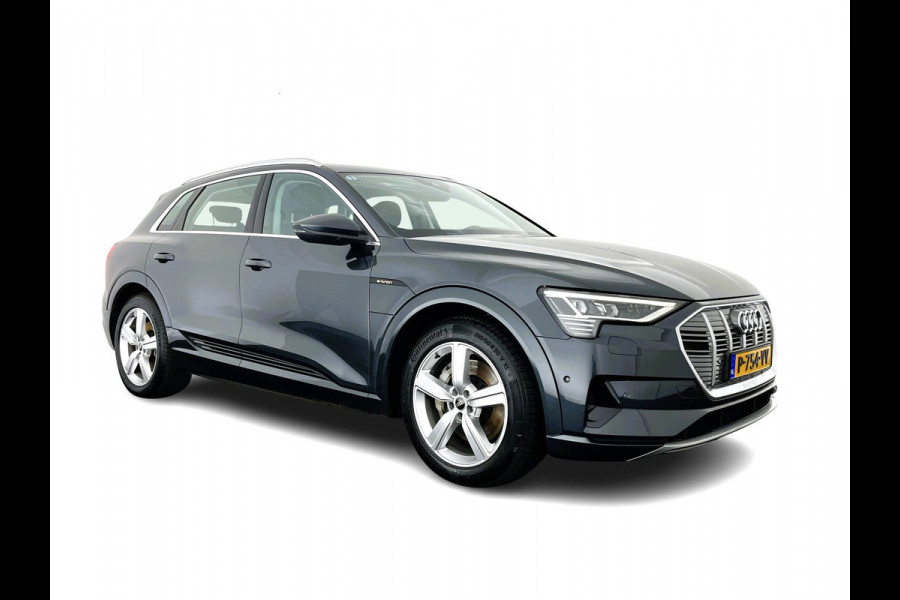 Audi e-tron 55 quattro Advanced edition Plus 95 kWh [3-Fase] {SOH-93%} (INCL-BTW) Aut.*LEATHER | ADAPTIVE-CRUISE | FULL-LED | DIGI-COCKPIT | KEYLESS | MEMORY-PACK | CAMERA | NAVI-FULLMAP | SHIFT-PADDLES | DAB+ | HEATED-COMFORTSEATS | DRIVE-SELECT | 20''AL