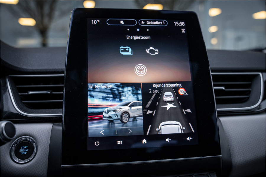 Renault Captur 1.6 E-Tech Plug-in Hybrid 160 Intens ** Panodak ** Camera ** Navigatie Rijbereik tot 56km (WLTP)