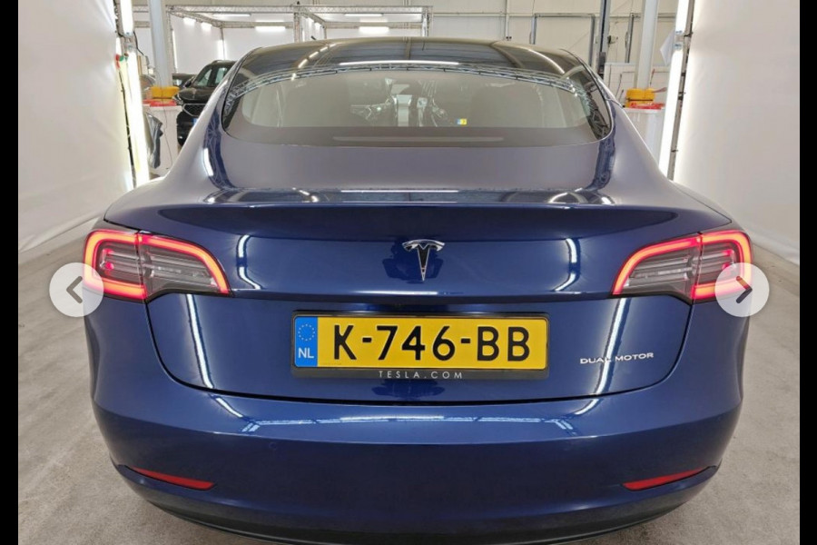 Tesla Model 3 Long Range AWD 75 kWh 91% SOH Dual Motor Autopilot