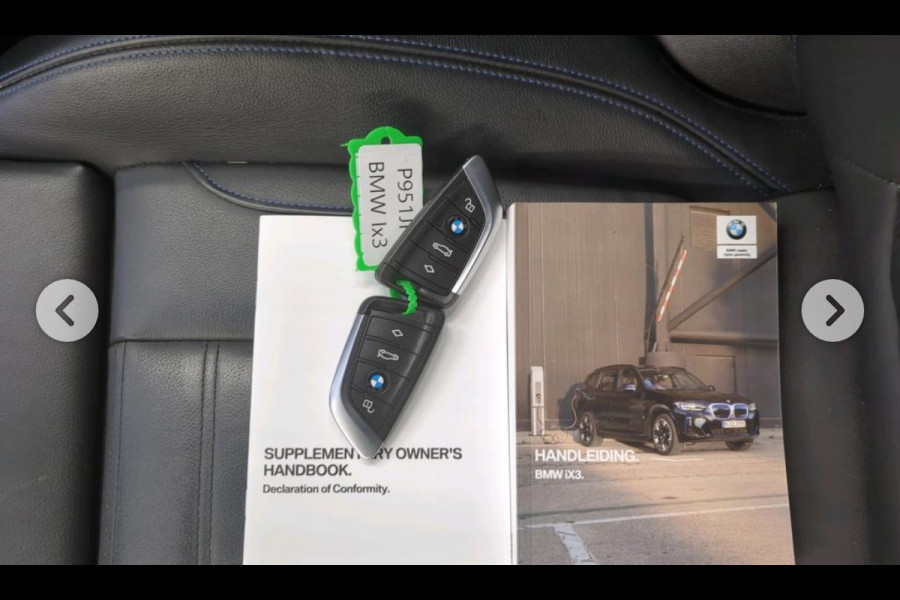 BMW iX3 High Executive 80 kWh 98% SOH LASER|PANO|H&K|HuD