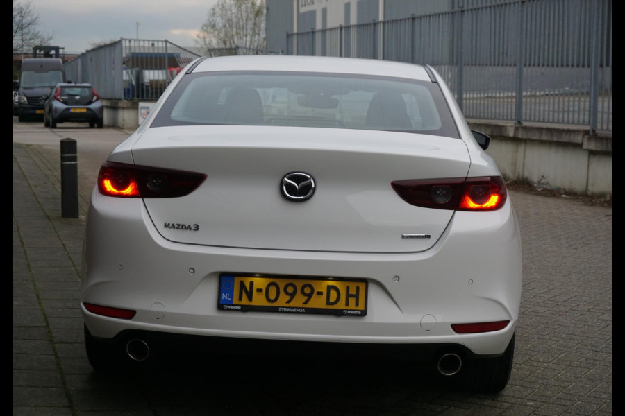 Mazda 3 2.0 e-SkyActiv-X M Hybrid 186PK/Head-Up/LED/ Dealeronderhouden.