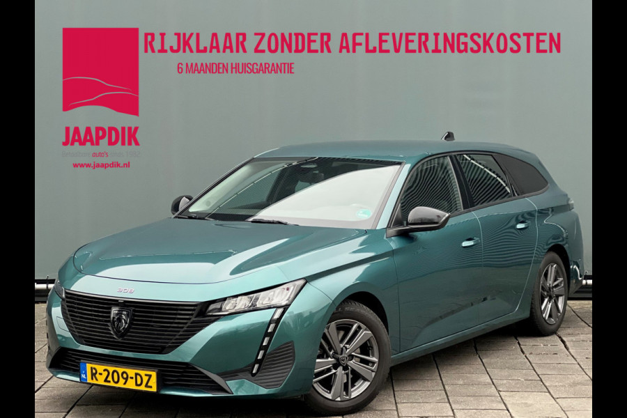 Peugeot 308 SW BWJ 2022 | 1.5HDi 131PK Pack Bus | CLIMA | NAVI | VOORRUIT VERW. | CARPLAY | LICHTMETAAL | PDC |