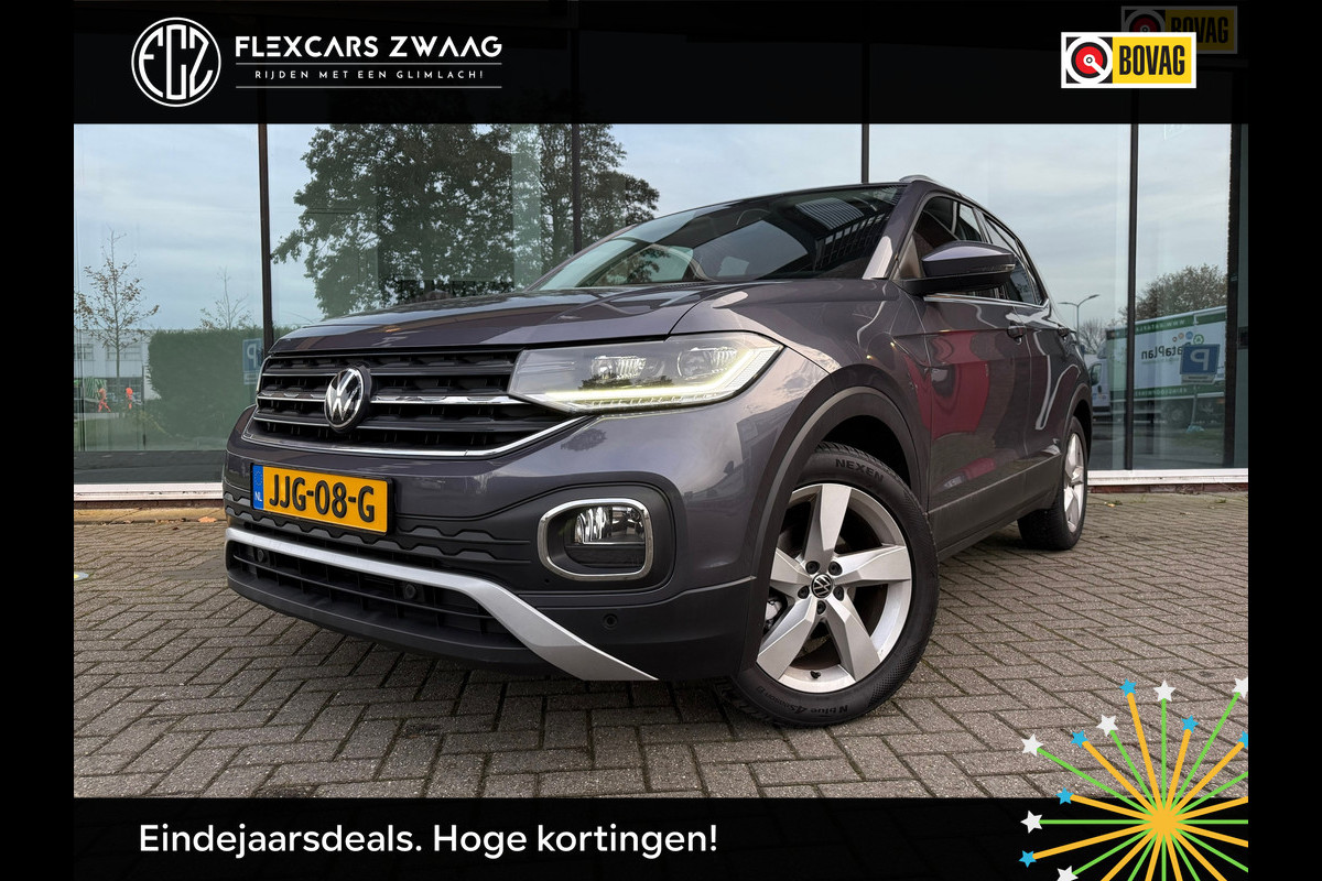 Volkswagen T-Cross 1.5 TSI 150pk Style - Automaat - Navi Apple/Android - Parkeerhulp - Climate
