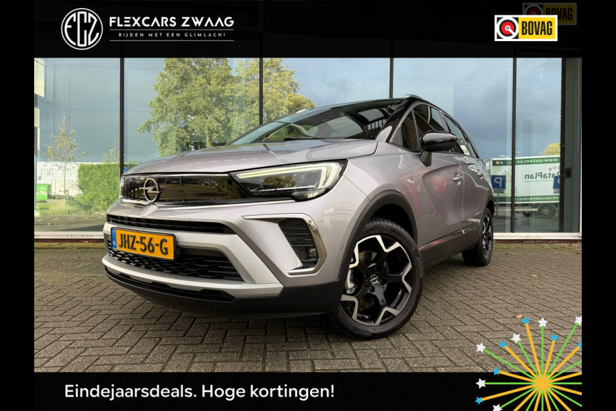 Opel Crossland 1.2 Turbo 130pk Ultimate - Navi - Climate - Half Leder - Camera - all seasons