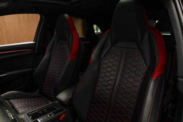 Audi RSQ3 Sportback TFSI RS 360° Panorama ACC Sonos Memory Leer Navi Sonos Climate voor en achter PDC 21" LM velgen Fabrieksgarantie t/m 2029!