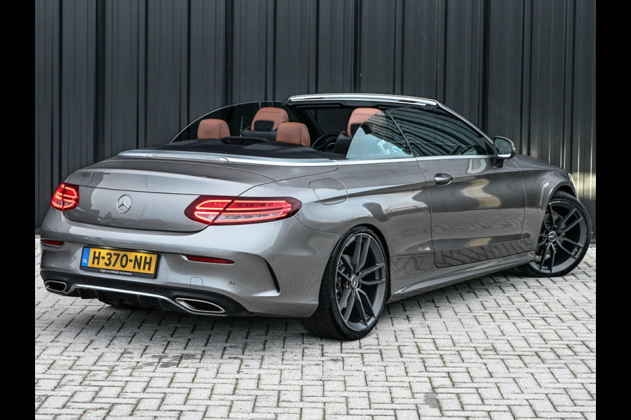 Mercedes-Benz C-Klasse Cabrio 200 Advantage Pack · AMG Line · Sportstoelen · Stoelverwarming · Nekverwarming · Camera · Trekhaak