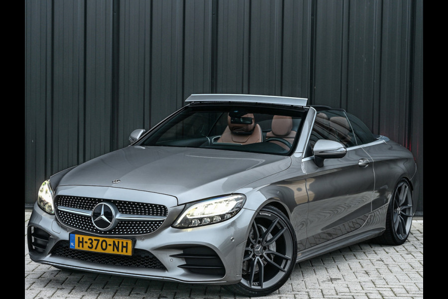 Mercedes-Benz C-Klasse Cabrio 200 Advantage Pack · AMG Line · Sportstoelen · Stoelverwarming · Nekverwarming · Camera · Trekhaak