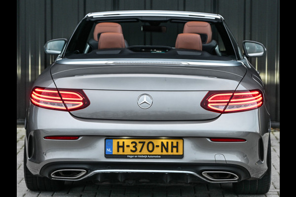 Mercedes-Benz C-Klasse Cabrio 200 Advantage Pack · AMG Line · Sportstoelen · Stoelverwarming · Nekverwarming · Camera · Trekhaak