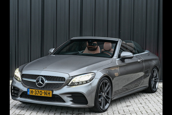 Mercedes-Benz C-Klasse Cabrio 200 Advantage Pack · AMG Line · Sportstoelen · Stoelverwarming · Nekverwarming · Camera · Trekhaak